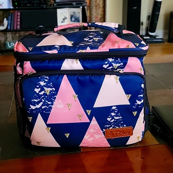 Tiblue NEW carry or shoulder strap insulated lunch bag. - Picture 1 of 6